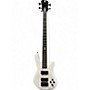 Used Spector NS Ethos HP4 White Electric Bass Guitar White