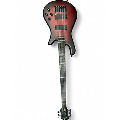 Used Spector NS PULSE 2- 5 STRING BLACK CHERRY MATTE Electric Bass Guitar