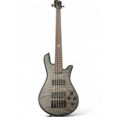 Used Spector NS PULSE 5 Black Electric Bass Guitar