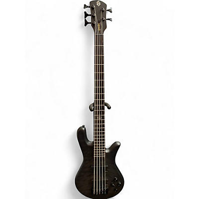 Used Spector NS PULSE II 5 BLACK STAIN MATTE Electric Bass Guitar