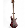 Used Spector NS PULSE II RED STAIN Electric Bass Guitar RED STAIN
