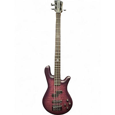 Used Spector NS Pulse 2 Purple Electric Bass Guitar