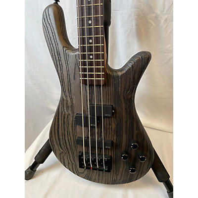 Used Spector NS Pulse 4 Carbon Series Sand Blasted Ash Electric Bass Guitar