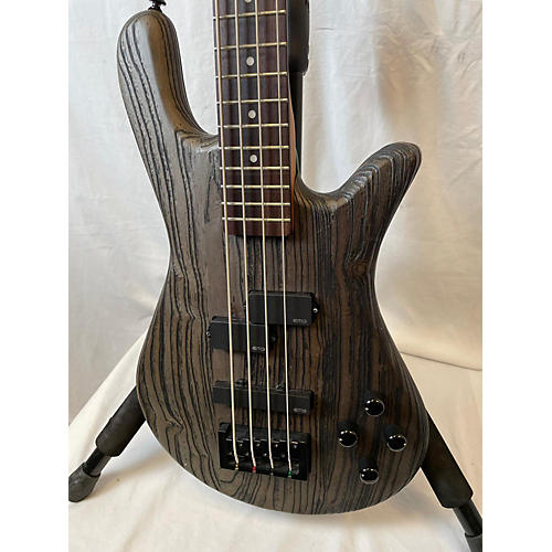 Used Spector NS Pulse 4 Carbon Series Sand Blasted Ash Electric Bass Guitar sand blasted ash