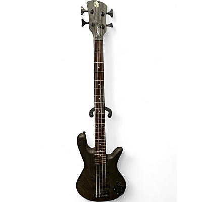 Used Spector NS Pulse 4 Satin Charcoal Grey Electric Bass Guitar