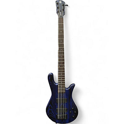 Used Spector NS Pulse II 5 EX LTD Blue Electric Bass Guitar