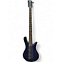 Used Spector NS Pulse II 5 EX LTD Blue Electric Bass Guitar Blue