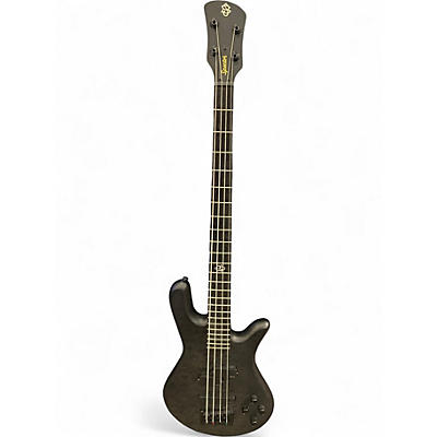 Used Spector NS Pulse II  BLACK STAIN MAT Electric Bass Guitar