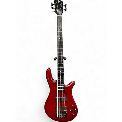 Spector Used Spector NS2000 5DB Red Electric Bass Guitar