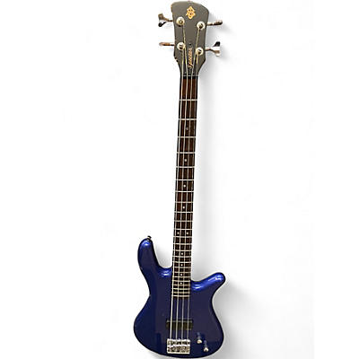 Used Spector NS2000 Blue Electric Bass Guitar