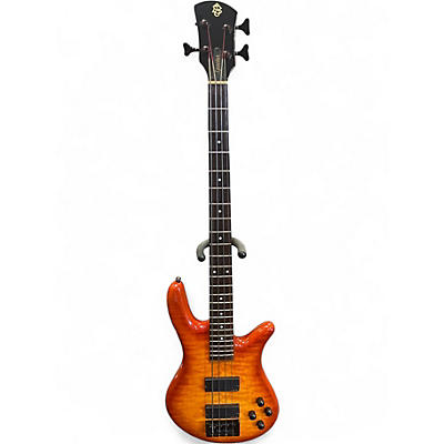 Used Spector NS2000 Cherry Sunburst Electric Bass Guitar