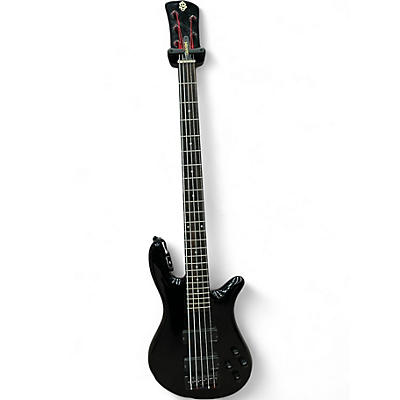 Used Spector NS2005 BLACK Electric Bass Guitar