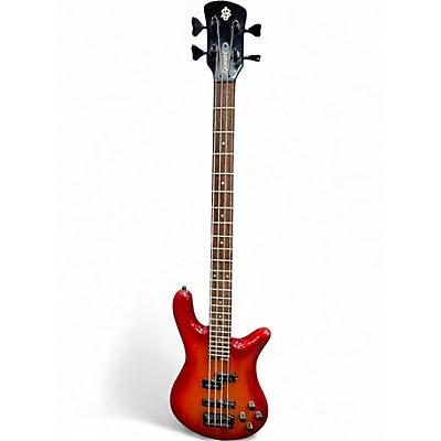 Used Spector NS2A Candy Red Burst Electric Bass Guitar