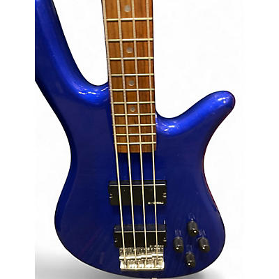 Used Spector Performer 4 Blue Electric Bass Guitar
