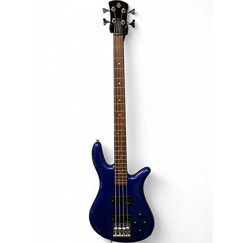 Used Spector Performer 4 Blue Electric Bass Guitar Blue