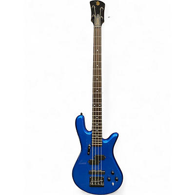 Used Spector Performer 4 Blue Electric Bass Guitar