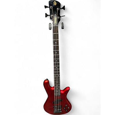 Used Spector Performer 4 CANDY APPLE RED Electric Bass Guitar