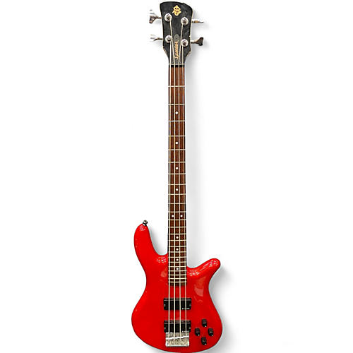 Used Spector Performer 4 Candy Apple Red Electric Bass Guitar Candy Apple Red
