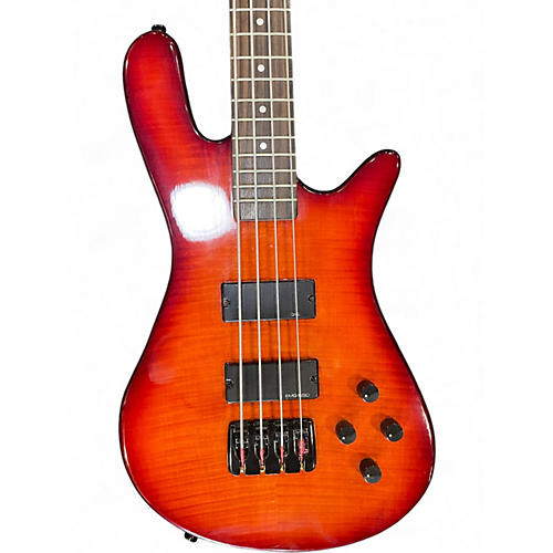 Used Spector Performer 4 Deluxe Sunburst Electric Bass Guitar Sunburst