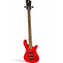 Used Spector Performer 4 Deluxe Trans Red Electric Bass Guitar Trans Red