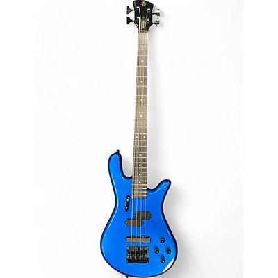 Spector Used Spector Performer 4 Electron Blue Metallic Electric Bass Guitar