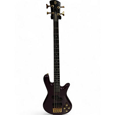 Spector Used Spector Performer 4 Purple Electric Bass Guitar