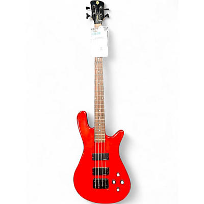 Used Spector Performer 4 Red Electric Bass Guitar