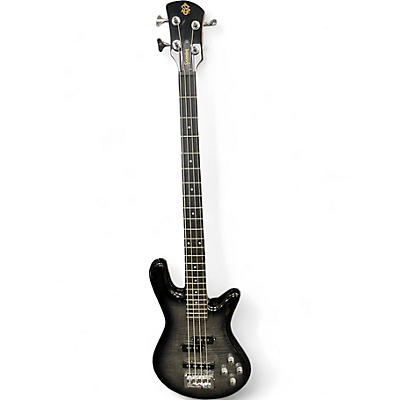 Used Spector Performer 4 String Trans Black Electric Bass Guitar