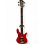 Used Spector Performer 4 Trans Red Electric Bass Guitar Trans Red