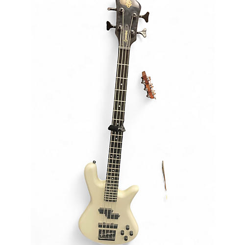 Used Spector Performer 4 White Electric Bass Guitar White