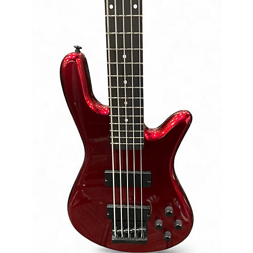 Used Spector Performer 5 Metallic Red Electric Bass Guitar Metallic Red
