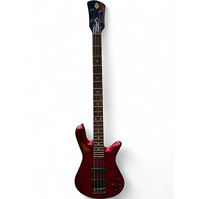 Used Spector Performer Metallic Red Electric Bass Guitar