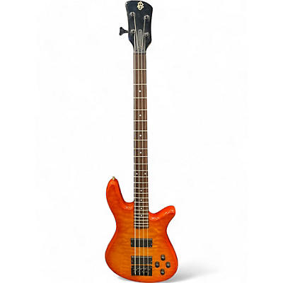 Spector Used Spector Q4 ORANGE Electric Bass Guitar