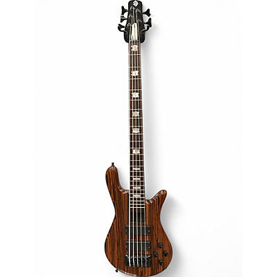 Used Spector REBOP 5 DXL ZEBRAWOOD Electric Bass Guitar