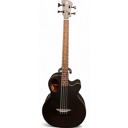 Used Spector Timbre TB-4  MATTE BLACK Acoustic Bass Guitar MATTE BLACK