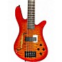 Used Spector core 5 Amber Electric Bass Guitar Amber