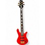 Used Spector euro 5 classic red Electric Bass Guitar red