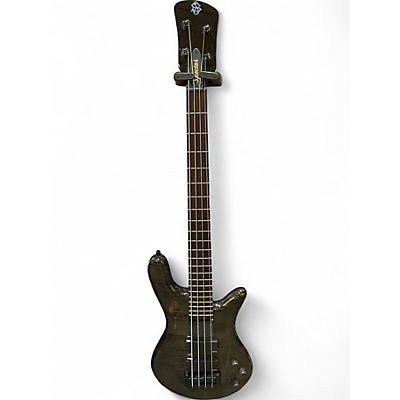 Used Spector euro bantam Trans Black Electric Bass Guitar