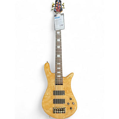 Used Spector euro5lx burl top burl Electric Bass Guitar