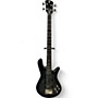 Used Spector legend 4 classic Trans Black Electric Bass Guitar Trans Black