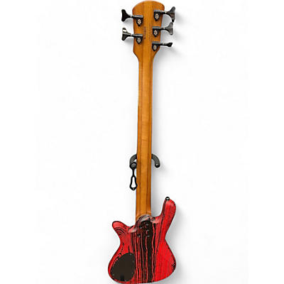 Spector Used Spector ns pulse II 5 cinder red Electric Bass Guitar