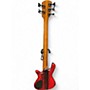 Used Spector Used Spector ns pulse II 5 cinder red Electric Bass Guitar cinder red