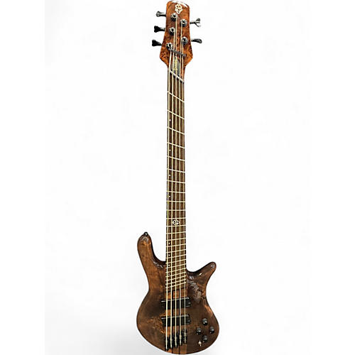 Used Spector ns5 dimension Natural Electric Bass Guitar Natural
