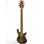 Used Spector ns5 dimension Natural Electric Bass Guitar Natural
