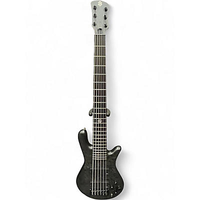 Used Spector pulse Trans Black Electric Bass Guitar