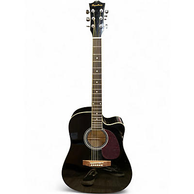 Used Spectrum O5LS10 Black Acoustic Electric Guitar
