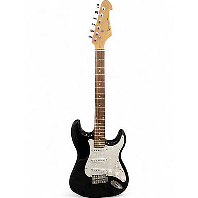 Used Spectrum S STYLE Black and White Solid Body Electric Guitar
