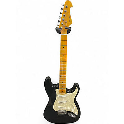 Used Spectrum S Style Double Cutaway Black Solid Body Electric Guitar