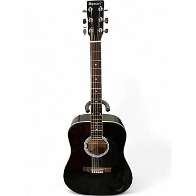 Used Spencer SOSG510B Black Acoustic Guitar