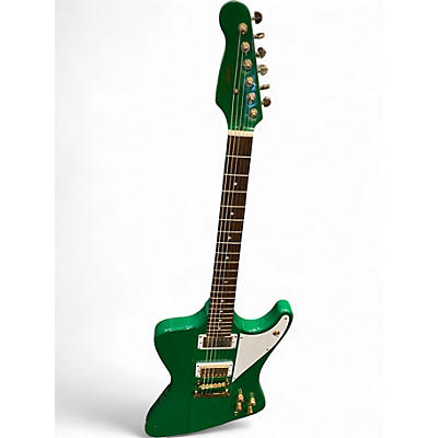Used Spider HARDLUCK KINGS Green Solid Body Electric Guitar